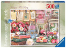 500 Piece Vintage Tea Party Jigsaw Puzzle - 14838-7