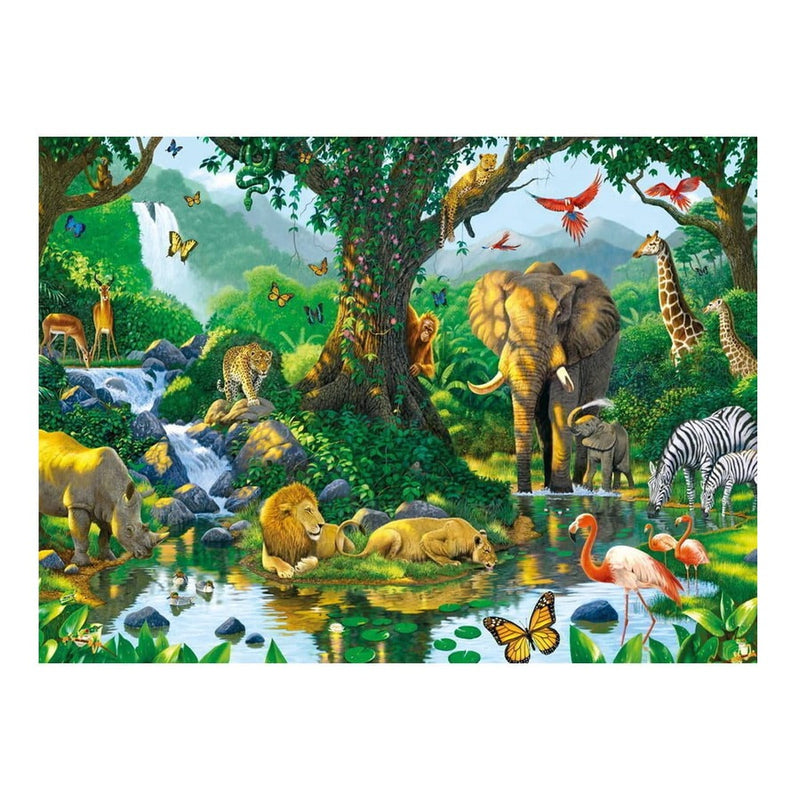 500 Piece Harmony in the Jungle Jigsaw Puzzle