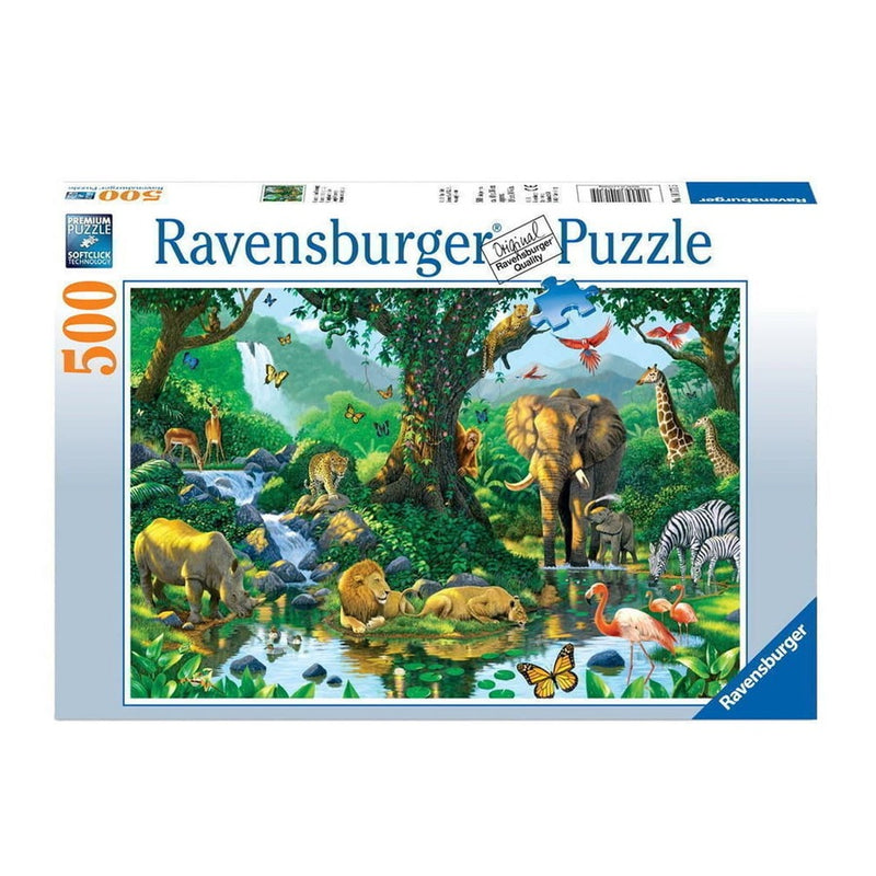 500 Piece Harmony in the Jungle Jigsaw Puzzle