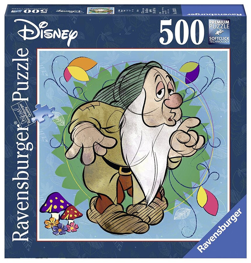 500 Piece Disney Sleepy Square Jigsaw Puzzle