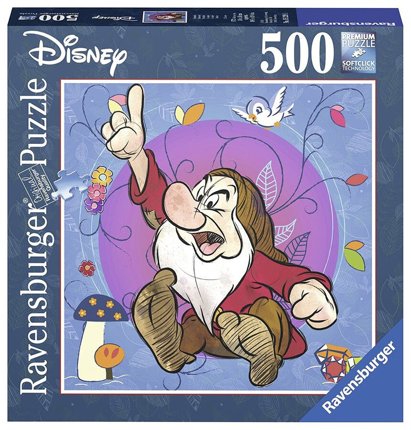 500 Piece Disney Grumpy Square Jigsaw Puzzle