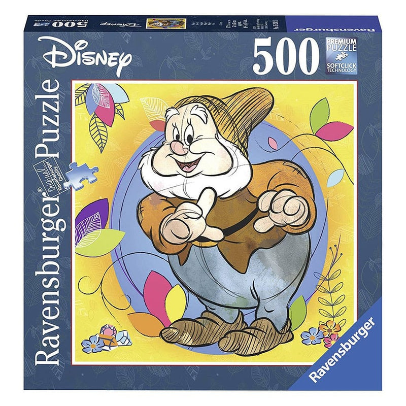 500 Piece Disney Happy Square Jigsaw Puzzle