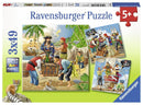 3x49 Piece Adventure on the High Seas Jigsaw Puzzle