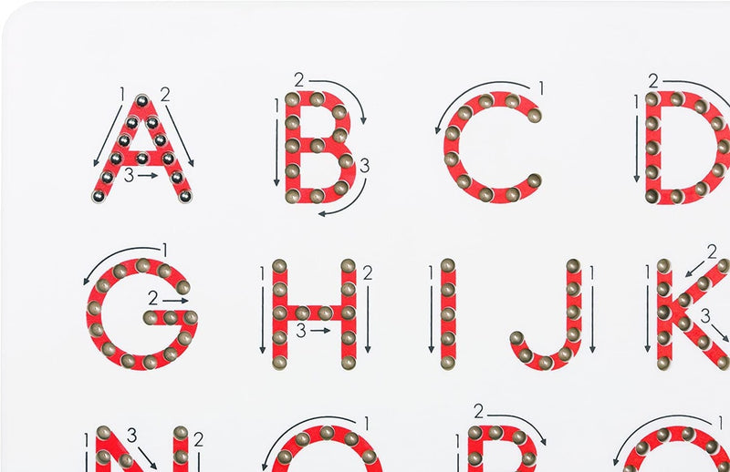 A to Z Magnatab Upper Case Letters