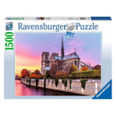 1500 Piece Picturesque Notre Dame Jigsaw Puzzle