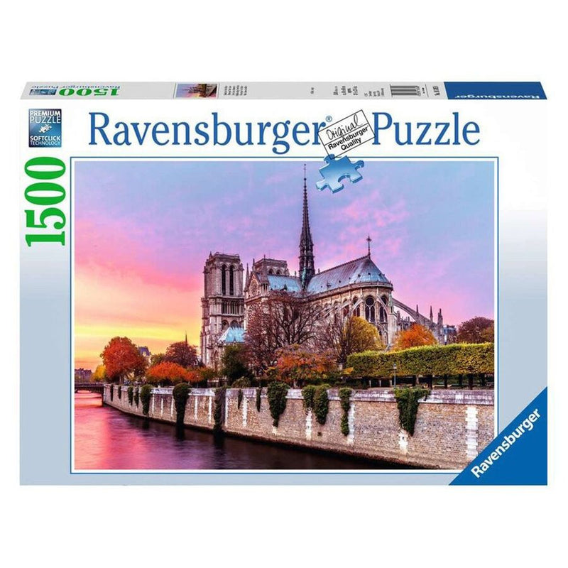 1500 Piece Picturesque Notre Dame Jigsaw Puzzle