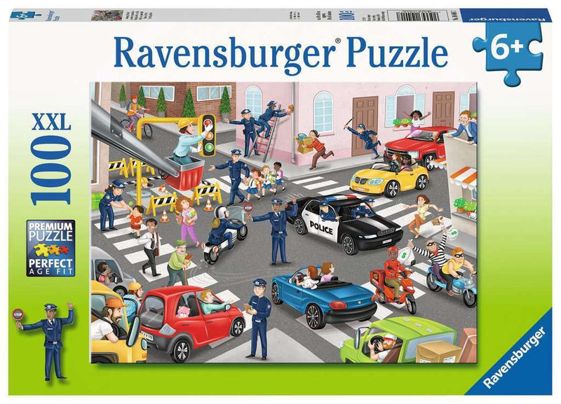 100 Piece Police on Patrol Jigsaw Puzzle