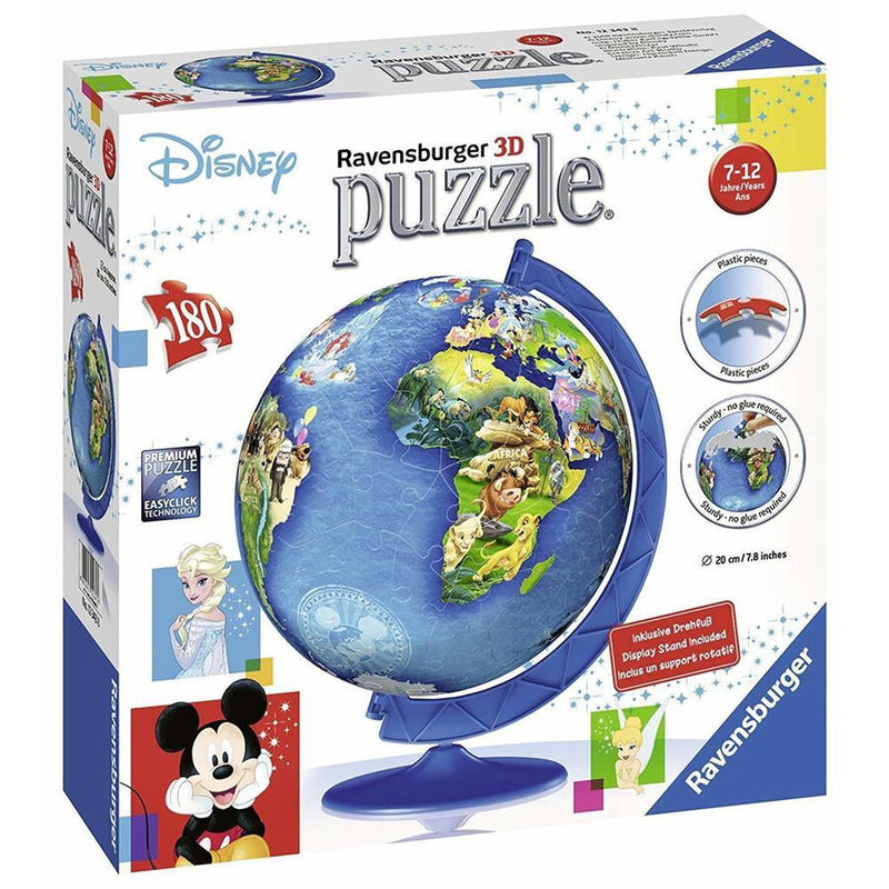 180 Piece Disney Globe Puzzleball Jigsaw Puzzle