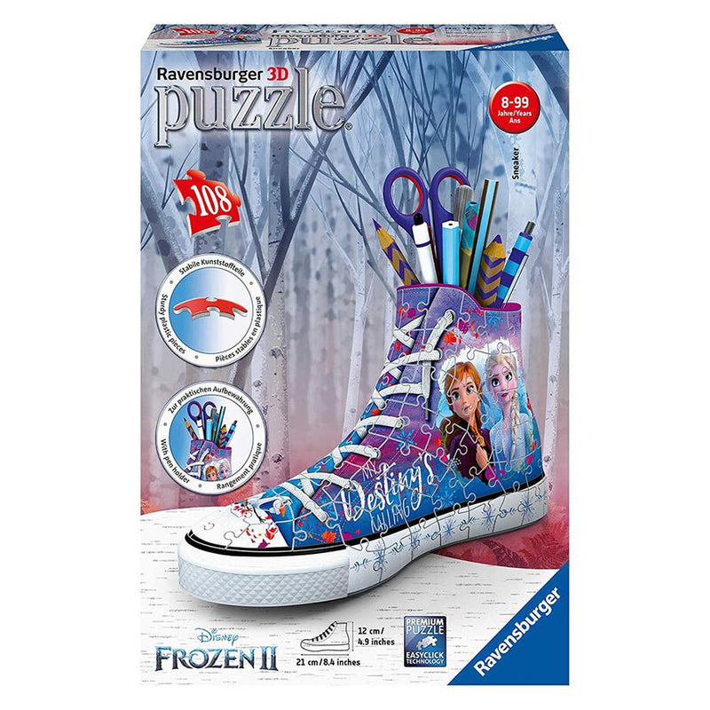 108 Piece 3D Disney Frozen 2 Sneaker Puzzle