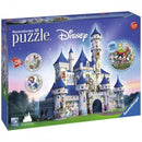 216 Piece 3D Disney Characters Castle Jigsaw Puzzle