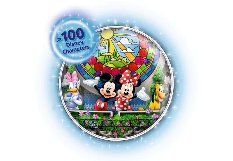216 Piece 3D Disney Characters Castle Jigsaw Puzzle