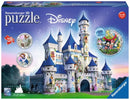 216 Piece 3D Disney Characters Castle Jigsaw Puzzle