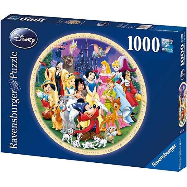 1000 Piece Disney Wonderful World Puzzle by Ravensburger