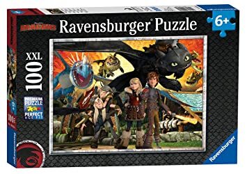 100 Piece Dragon Friends How to Train Your Dragon Puzzle