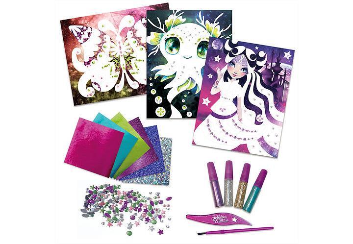 Glitter & Foil Art Tableaux & Texture Set