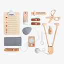 11 Piece Wooden Doctors Kit