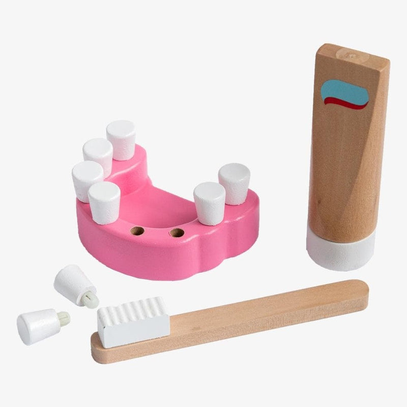 12 Piece Wooden Dentist Kit