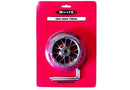 120mm Clear Front Wheel - Classic Mini Micro Spare Part