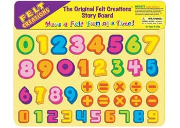 Numbers Board by Felt Creations