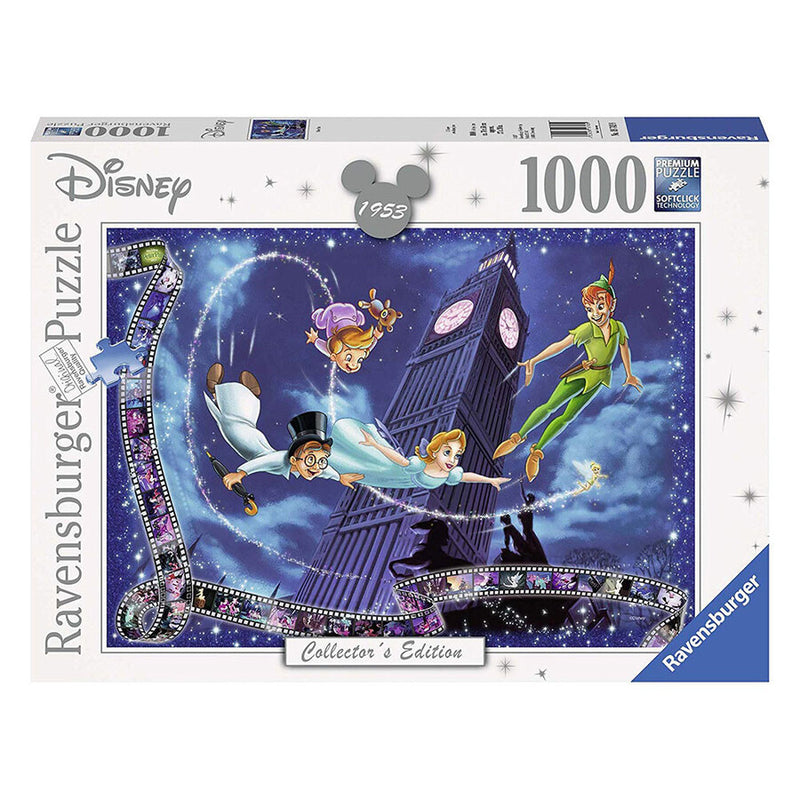 1000 Piece Disney Moments 1953 Peter Pan Collectors Edition Puzzle by Ravensburger