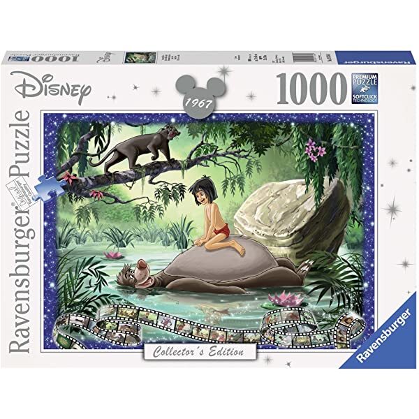 1000 Piece Disney 1967 The Jungle Book Collectors Edition Puzzle
