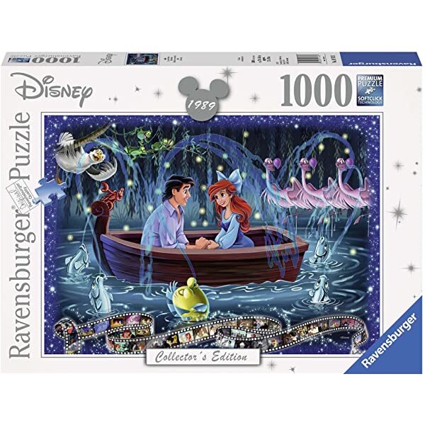 1000 Piece Disney 1989 Little Mermaid Collectors Edition Puzzle