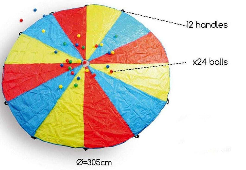 Bouncing Ball Parachute Game