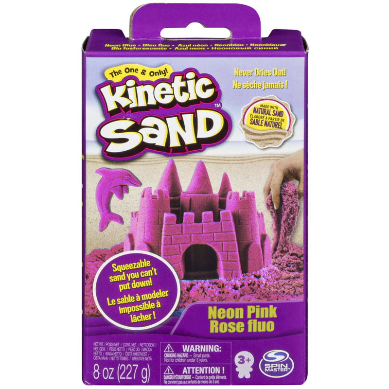 230g Neon Pink Kinetic Sand Refill Pack