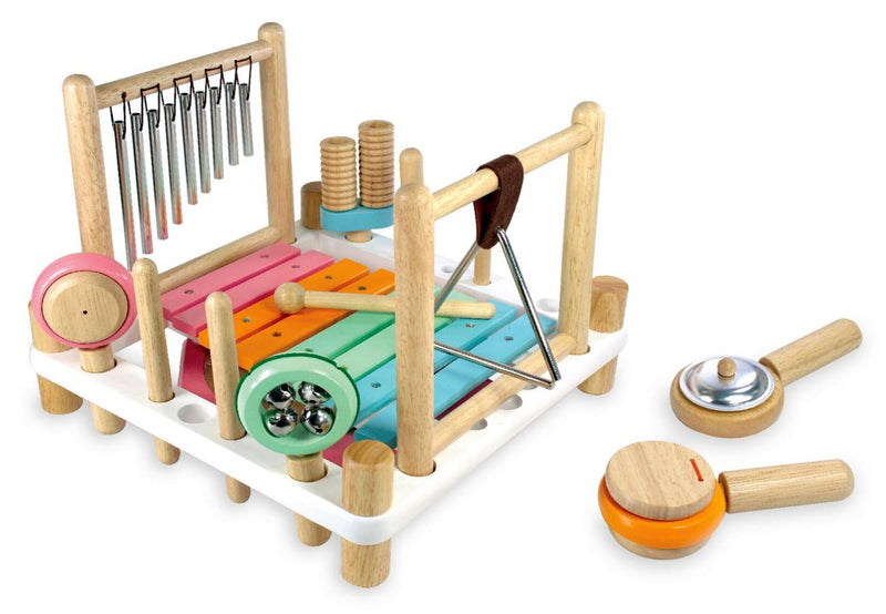 Pastel Coloured Melody Mix Music Bench