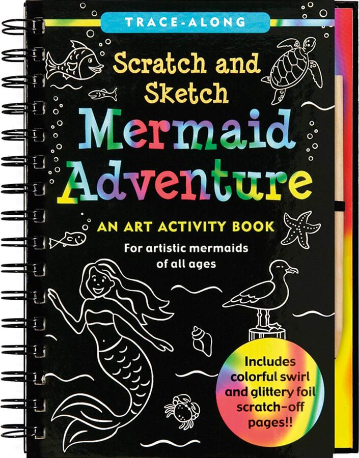 Little Mermaid Scratch Activiyt Kit
