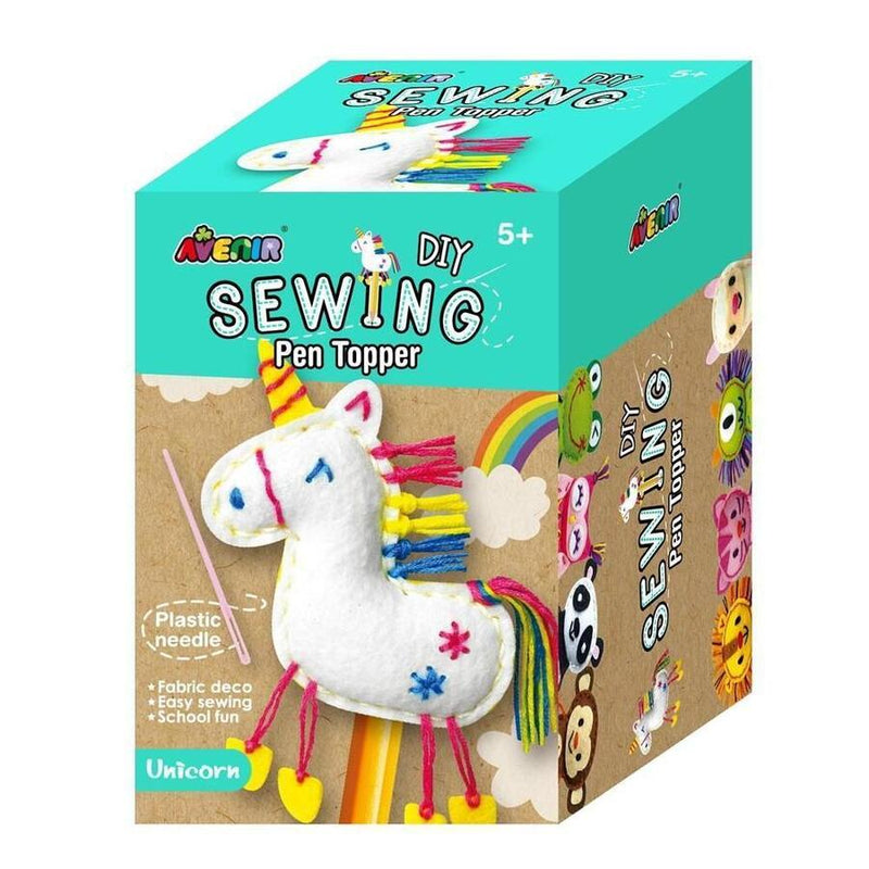 Unicorn Pen Topper DIY Sewing Kit