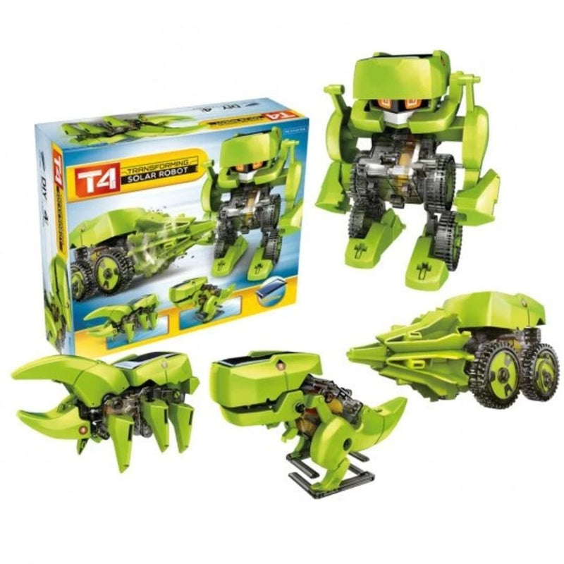 T4 Transforming 4-in-1 Solar Robot