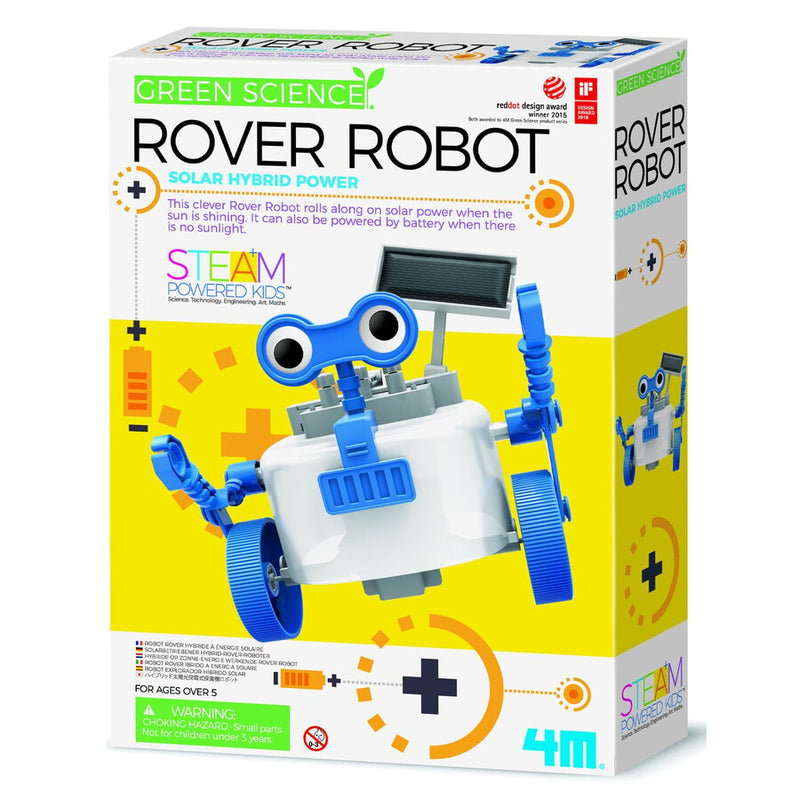 Green Science Solar Hybrid Rover Robot