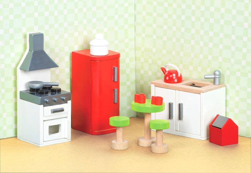 Sugar Plum Dolls House Wooden Kitchen Set by Le Toy Van