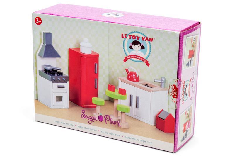 Sugar Plum Dolls House Wooden Kitchen Set by Le Toy Van