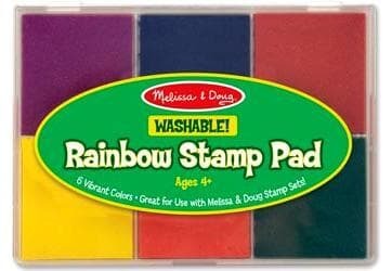 Rainbow Stamp Pad 6 Colours by Melissa and Doug