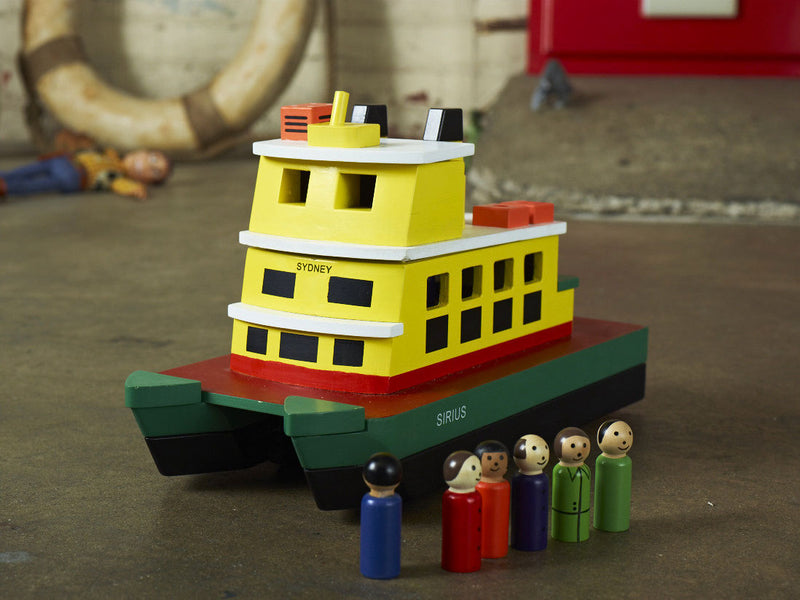 Sydney First Fleet Style Wooden Ferry by Make Me Iconic