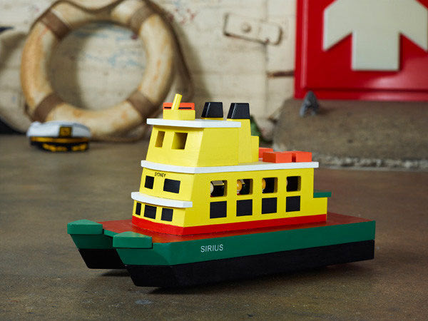 Sydney First Fleet Style Wooden Ferry by Make Me Iconic