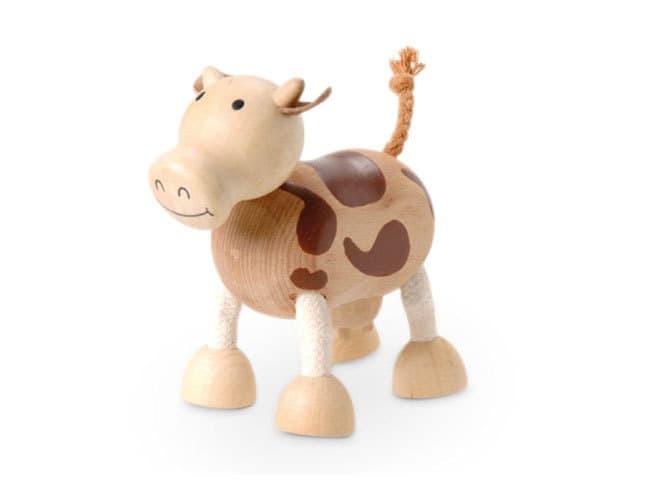 Wooden Cow by Anamalz