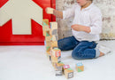 12 Piece Aussie Themed Wooden Stacking Blocks by Make Me Iconic