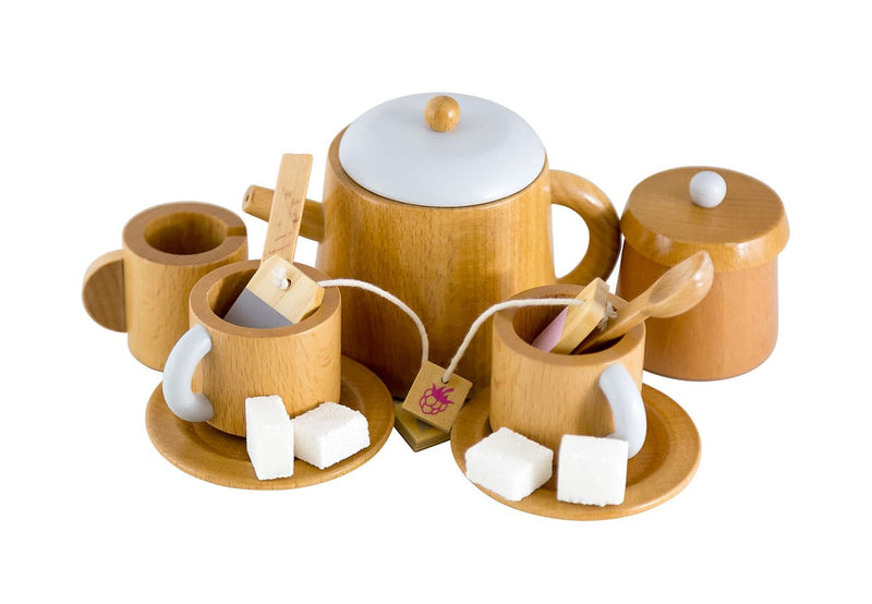 16 Piece Wooden Tea Set - TY18