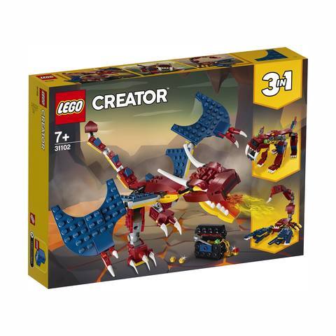 Lego Creator Fire Dragon - 31102