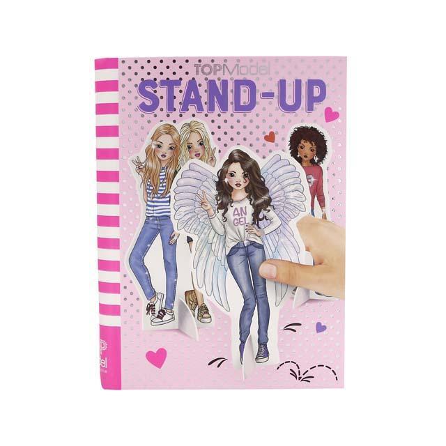 Top Model Stand Up Colouring Book - 0410559_A