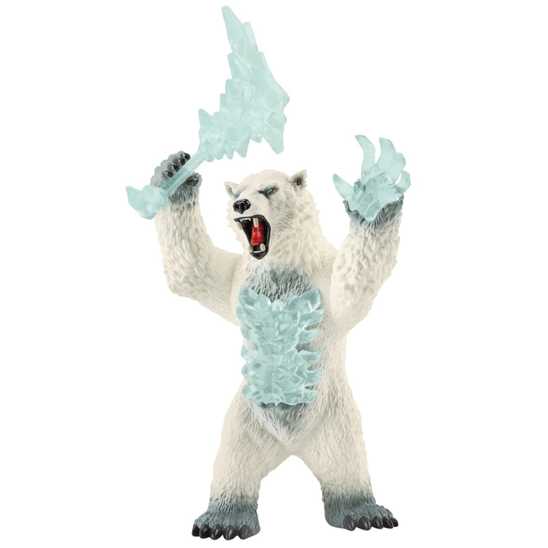 Blizzard bear with weapon Eldrador Schleich Figurine - 42510