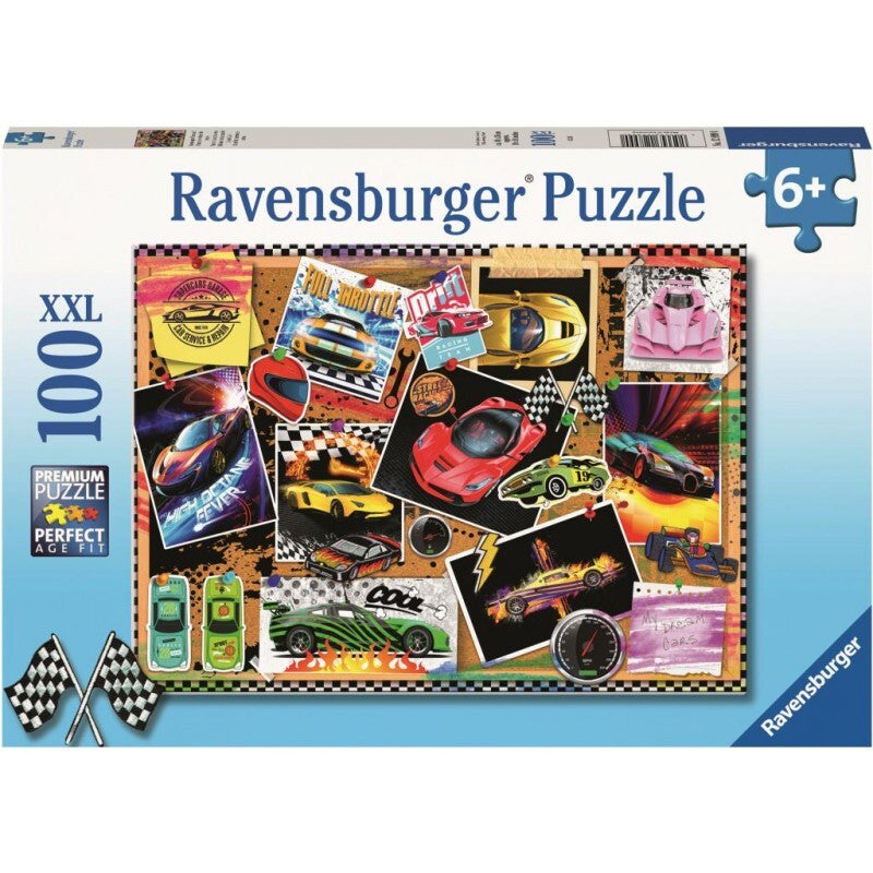 100 Piece Dream Cars! Puzzle - 12899-0
