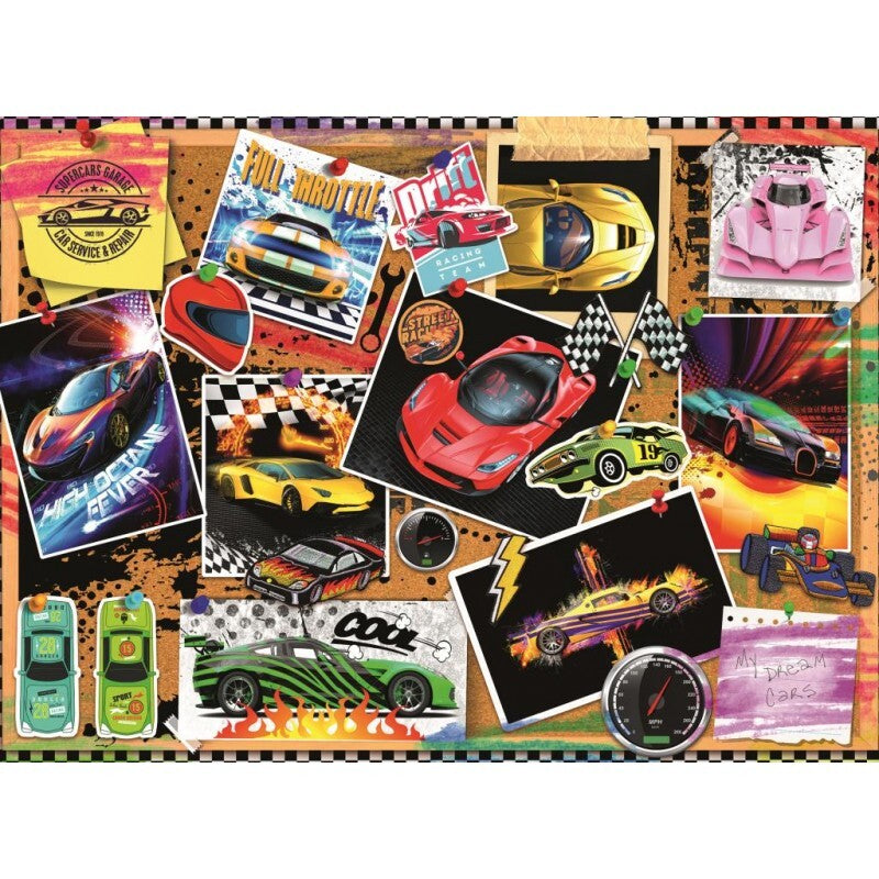 100 Piece Dream Cars! Puzzle - 12899-0