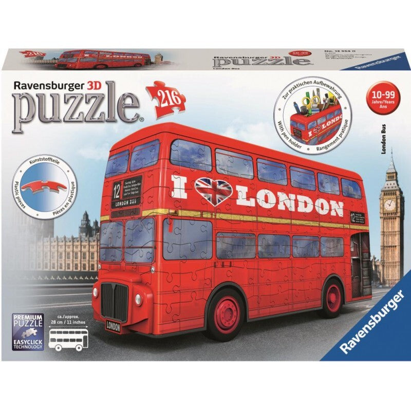 216 Piece London Bus Puzzle -12534-0