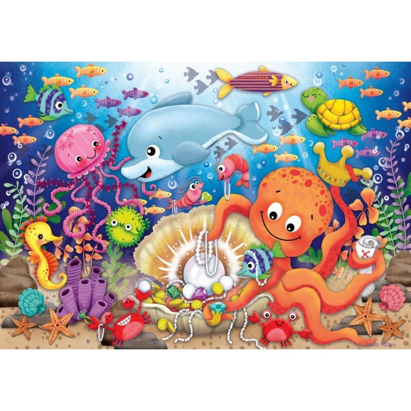 24 Piece Fishie's Fortune Puzzle - 03041-5