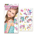 Unicorn Glitter Tattoo