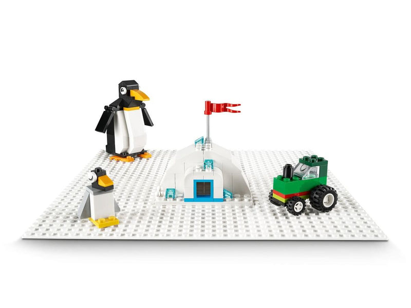 LEGO Classic White Baseplate - 11010